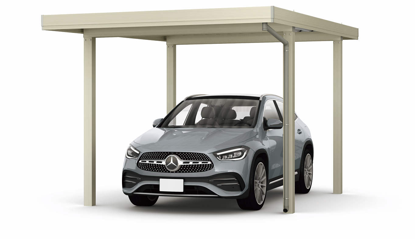 YKK AP ジーポートPro 1台用 4本柱耐積雪150cm